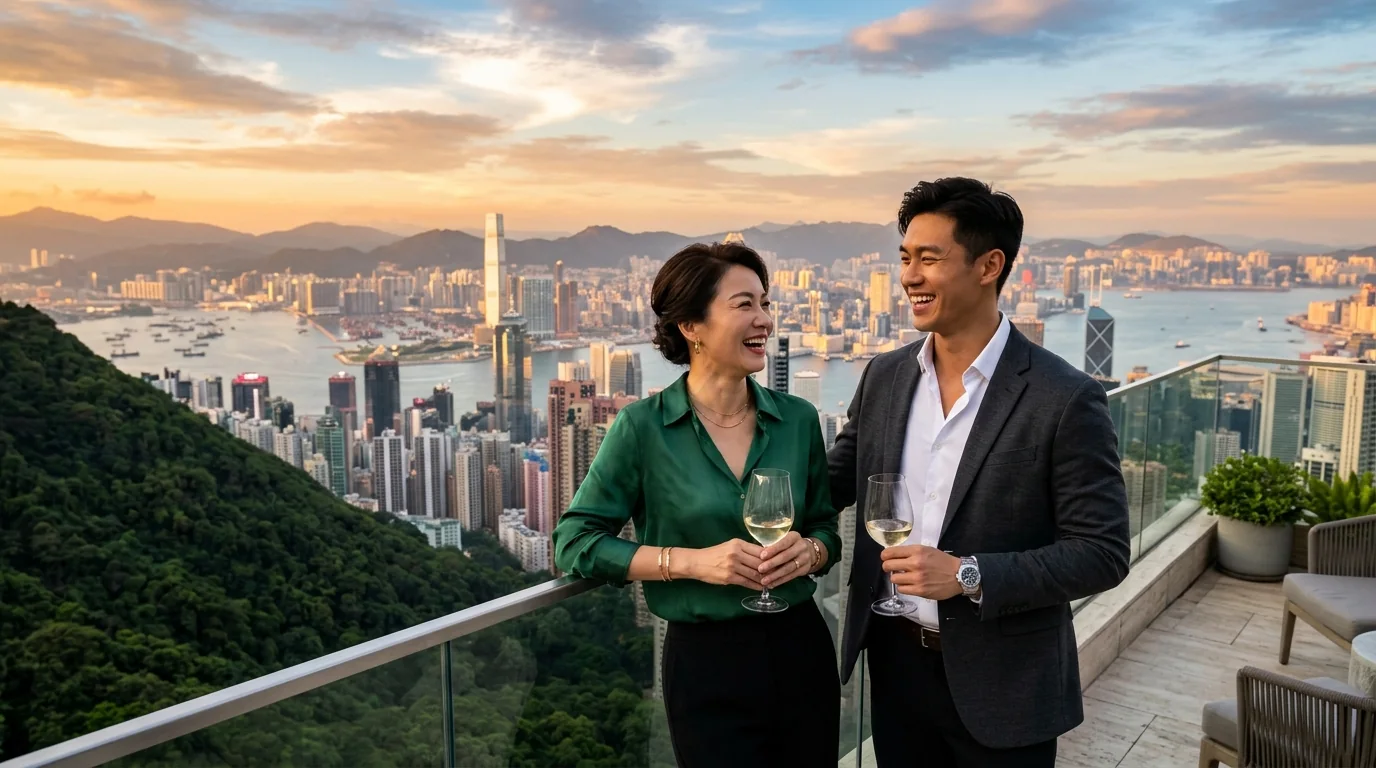 Sugar Mommy and Sugar Mama Hong Kong at The Peak